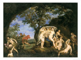 Diana With Nymphs and Actaeon