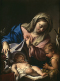 Buy Madonna With Child and Saint John at AllPosters.com