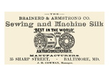 Brainerd and Armstrong Co. Sewing and Machine Silk