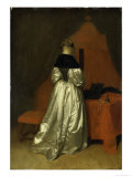 A Lady in White Satin