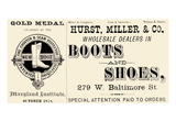 Buy Hurst Miller and Co. - Wholesale Dealers in Boots and Shoes at AllPosters.com