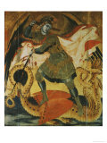 Archangel Michael Fighting the Dragon