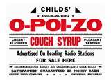 Buy Child's Quick Acting O-Poi-Zo Cough Syrup at AllPosters.com