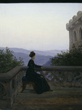 Woman on a Balcony