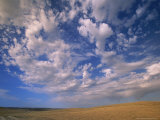 Cumulus Clouds Boiling Over a Wyoming Prairie in Late Summer