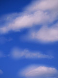 Cumulus Clouds in a Late Summer Sky Photographic Print