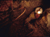 Caver Goes Through Very Tight Squeeze