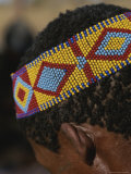Buy Close View of a San Bushman Wearing a Beaded Headband at AllPosters.com