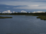 Buy Mounts Sanford, Drum, and Wrangell Seen From the Glenn Highway at AllPosters.com