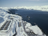 Buy Tanker Loading at Valdez Terminal of the Trans-Alaska Pipeline at AllPosters.com