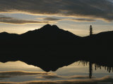Buy Small Pond at Sunset Along Mccarthy Road at AllPosters.com