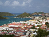 Overhead of Charlotte Amalie from Blackbeard's Castle on Government Hill