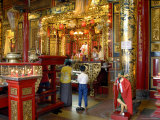 Interior of Kyan Taik Temple