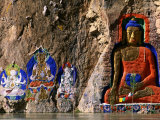 Buy Buddhist Frescoes Along Highway from Lhasa Airport at AllPosters.com