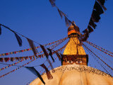 Buy Bodhnath Stupa with Prayer Flags at AllPosters.com