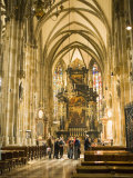 Tourists at Altar of Stephansdom