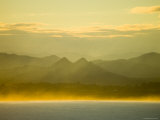 Late Afternoon Sunlight on Byron Bay, with Mount Warning National Park Beyond