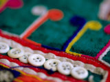 Overhead of Hmong Embroidery