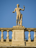 Statue Overlooking Piazza Del Campidoglio, Capitoline Hill