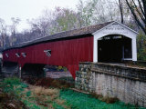 West Union Bridge, 1876, Spanning 96 Metres over Sugar Creek, Longest Bridge in Parke County