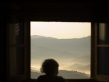 Buy Toddler Gazes over the Sunrise Through an Open Window at AllPosters.com
