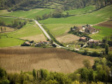 Buy Overhead View of Countryside, Montone at AllPosters.com