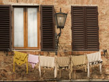 Buy Washing Hangs Outside Apartment Window at AllPosters.com