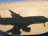 Shadow of Boeing 747 Landing at Sydney