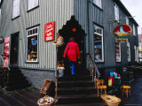 Frida Fraenka Antique Shop, Housed in an Old Wooden Building on Vesturgata