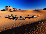 Buy Tourist Campsite on the Sand, Akakus National Park, Sahara Desert at AllPosters.com