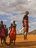 Buy Samburu Warrior Dancing at AllPosters.com