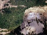 Buy Overlooking the Faces of Four Presidents Carved into the Rock at Mount Rushmore National Memorial at AllPosters.com
