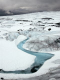 Buy Stream on Top of Mendenhall Glacier Near Juneau at AllPosters.com