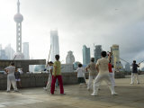 Buy Tai Chi on the Bund Promenade at AllPosters.com