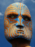 Buy Carved Head of Pouwhenua at AllPosters.com