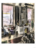 Scholars Using the Great Library of Alexandria, Egypt, c.300-200 Bc