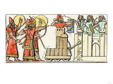 Assyrians Attacking a City Using a Battering Ram
