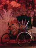 Buy Trishaw Parked Against a Wall in Chinatown at AllPosters.com