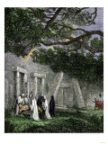 Buy Druid Human Sacrifice at Stonehenge Stopped by Roman Soldiers at AllPosters.com