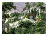 Babylon's Hanging Gardens, One of the Seven Wonders of the Ancient World