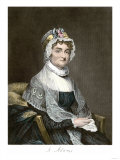Abigail Adams, with Her Autograph