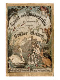 Cover of Brothers' Grimm Tales from a German Edition Published in Berlin, 1865