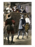 Quaker Man on Trial in an English Courtroom