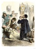 Buy Reverend Cotton Mather Attempting to Save a Soul from Witchcraft by Prayer, Salem, Massachusetts at AllPosters.com