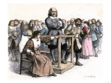 Buy Witness Testifying at the Salem Witchcraft Trials, 1690s at AllPosters.com