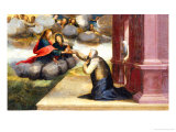 Buy Saint Catherine Receiving the Stgmata - Predella: Mystic Marriage of Saint Catherine at AllPosters.com