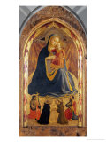 Buy Madonna and Child with Saints John the Baptist, Dominic, Francis and Paul at AllPosters.com