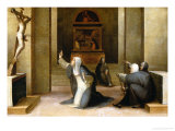 Buy Saint Catherine Receiving the Stigmata at AllPosters.com