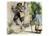 Buy Salem Colonist Warned of Witchcraft by Tituba, 1690s at AllPosters.com