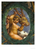 Buy Putti with Stag's Head at AllPosters.com